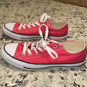 Bright Pink Converse